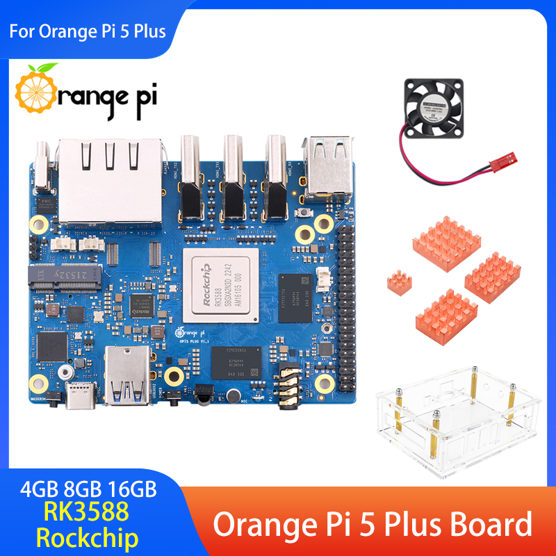 Orange Pi 5 Plus 16Gb - لوحة Orange Pi 5 Plus بذاكرة