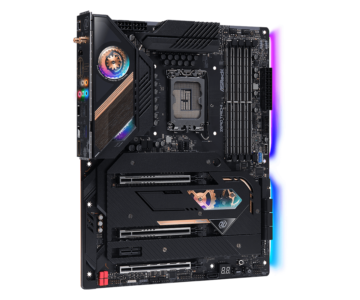 لوحة أم ASROCK Z690 TAICHI، مع - مراجعة Lga1700 Itx Motherboard Ddr5 وسعره