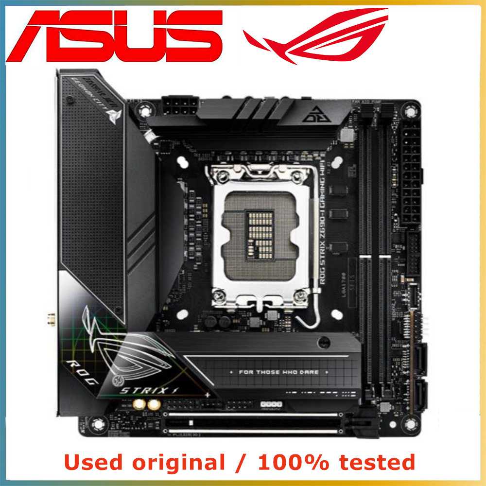 لوحة أم ASUS ROG STRIX Z690-I  - مراجعة Lga1700 Itx Motherboard Ddr5 وسعره