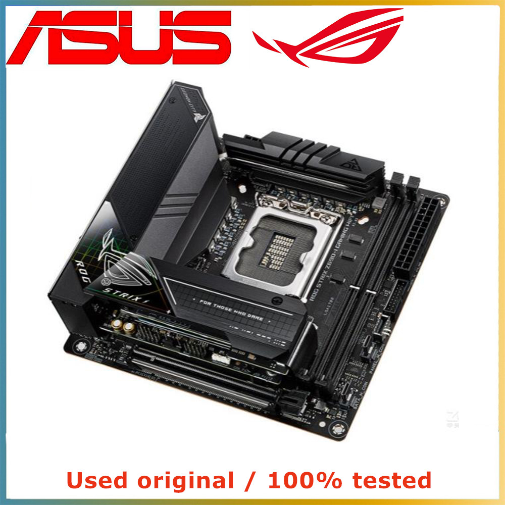 لوحة أم ASUS ROG STRIX Z690-I  - مراجعة Lga1700 Itx Motherboard Ddr5 وسعره